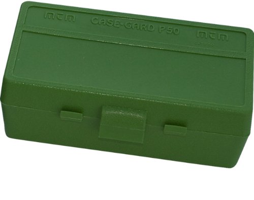 MTM 50 Round 44 Magnum/45 Long Colt Green Ammo Box, P504410