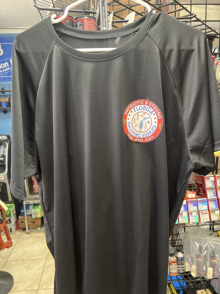 Tee front — chest logo