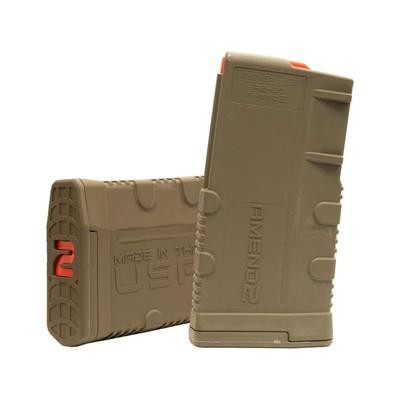 Amend2 Mod-2 Rifle Magazine, SR-25/M110/AR-10, 7.62x51mm NATO/.308 Winchester, 20 Round, Olive Drab Green, 1 Pack, Polymer, 762MOD2ODG20-20RD