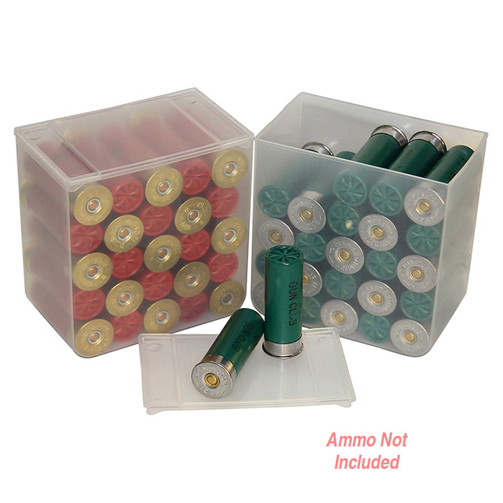 MTM Shell Stack 25 Rd. Compact Shotshell Storage Boxes