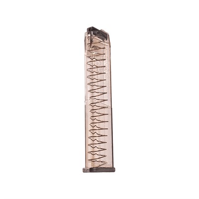 Elite Tactical Systems Glock 20/29/40 Extended Pistol Magazine, 10mm Auto, 30 Round, Clear, 1 Pack, Polymer, GLK2030-30RD