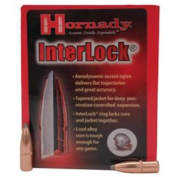 Hornady Interlock 8mm (.323) Caliber Rifle Bullets