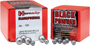 Hornady Lead Round Ball Black Powder Bullets 36 CAL .350