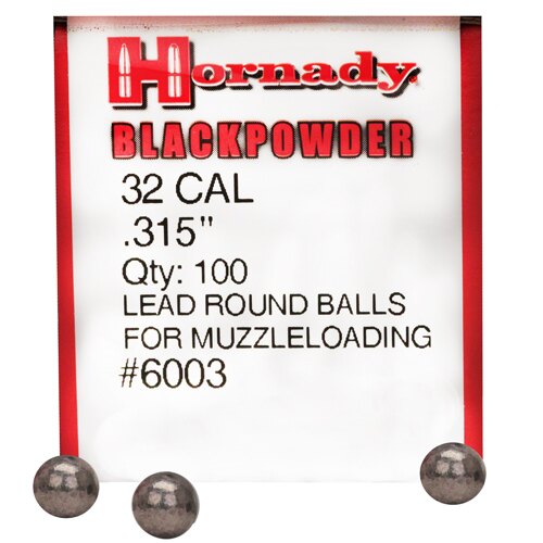 Hornady .315 Diameter Round Ball, 100 Grain, 100PCS