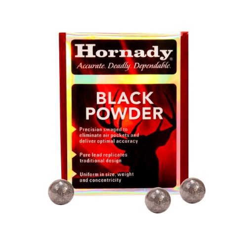 [6020] Hornady Lead Round Ball 36 CAL .375 100PCS