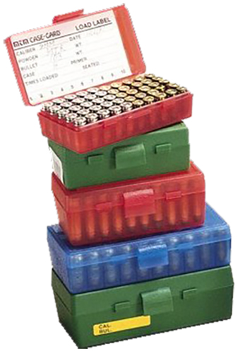 MTM 50 Round 44 Magnum/45 Long Colt Green Ammo Box, P504410