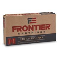 [223 / 5.56 ammo] Hornady Frontier Cartridge, .223 Remington, FMJ, 55 Grain, 20 Rounds