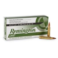 [223 AMMO] Remington UMC 223 Remington 55gr FMJ Rifle Ammo - 20 Rounds