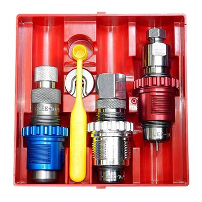 Lee Handgun Breech Lock 3-Die Set - 10mm Auto .40 SandW, Carbide, Smart Lock Bushings, 91880