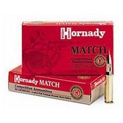 [53gr] Hornady Match Rifle Bullets, 22 Caliber, .224 53 Grain, Hollow Point Match