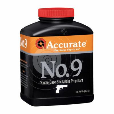 Accurate Number 9 Double-Base Smokeless Handgun Reloading Powder