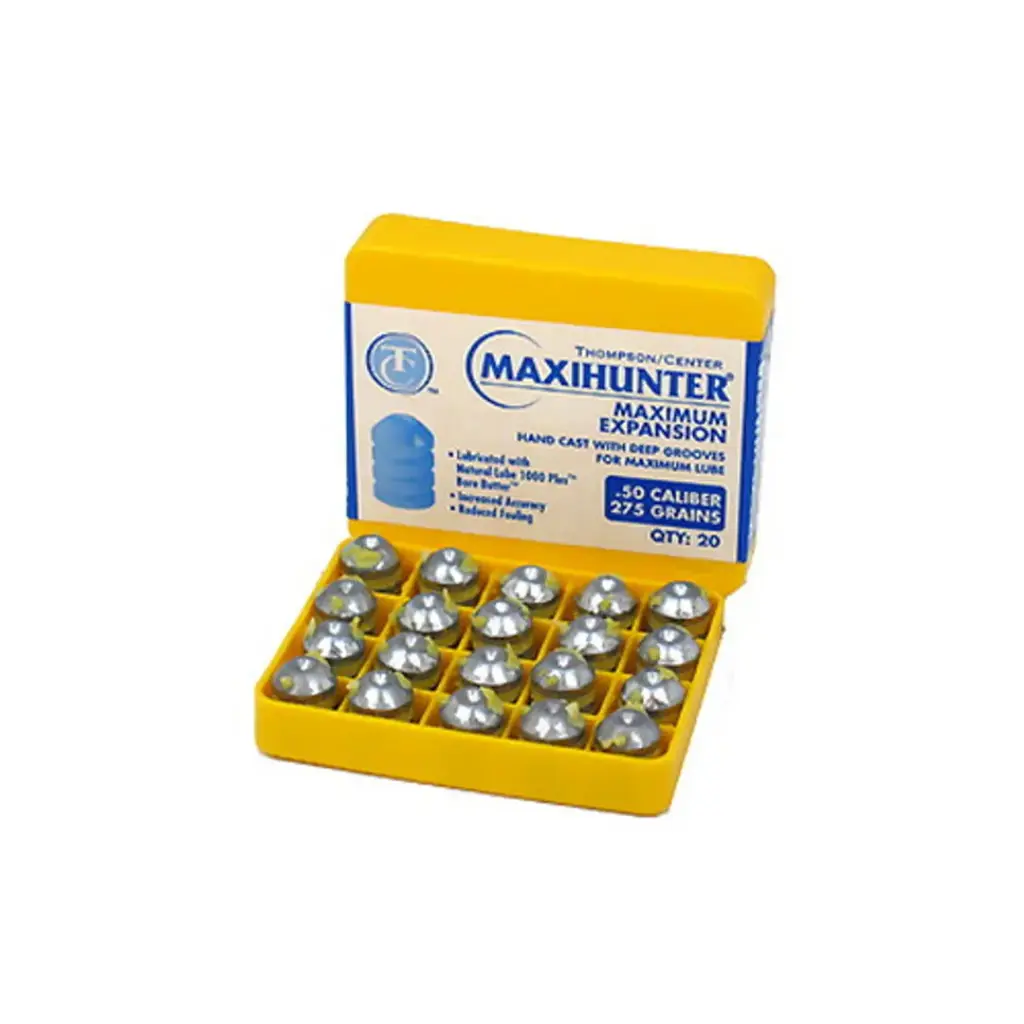 THOMPSON CENTER 50 CAL 275GR MAXI HUNTER