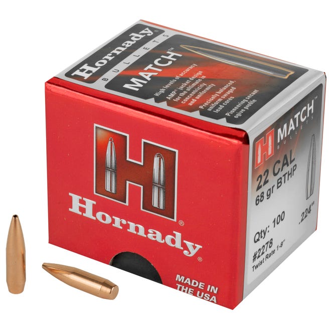 HORN 22CAL 68GR BTHP