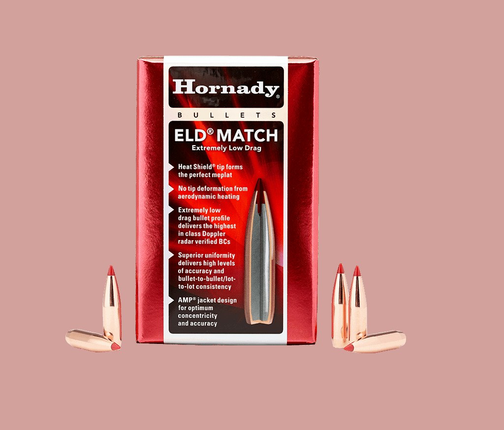 HORNADY 22 CAL 80GR ELD MATCH