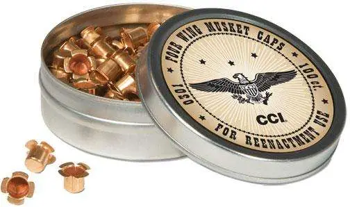 CCI 4 WING MUSKET CAPS 100 COUNT