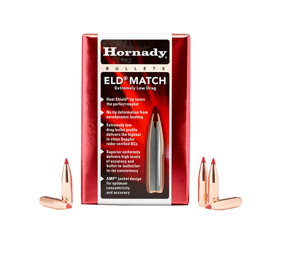 HORNADY 22 CAL 75GR ELD MATCH