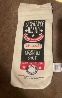 LAWRENCE SHOT 7.5 25LBS