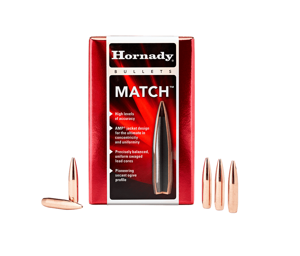 HORNADY 30 CAL MATCH 168GR
