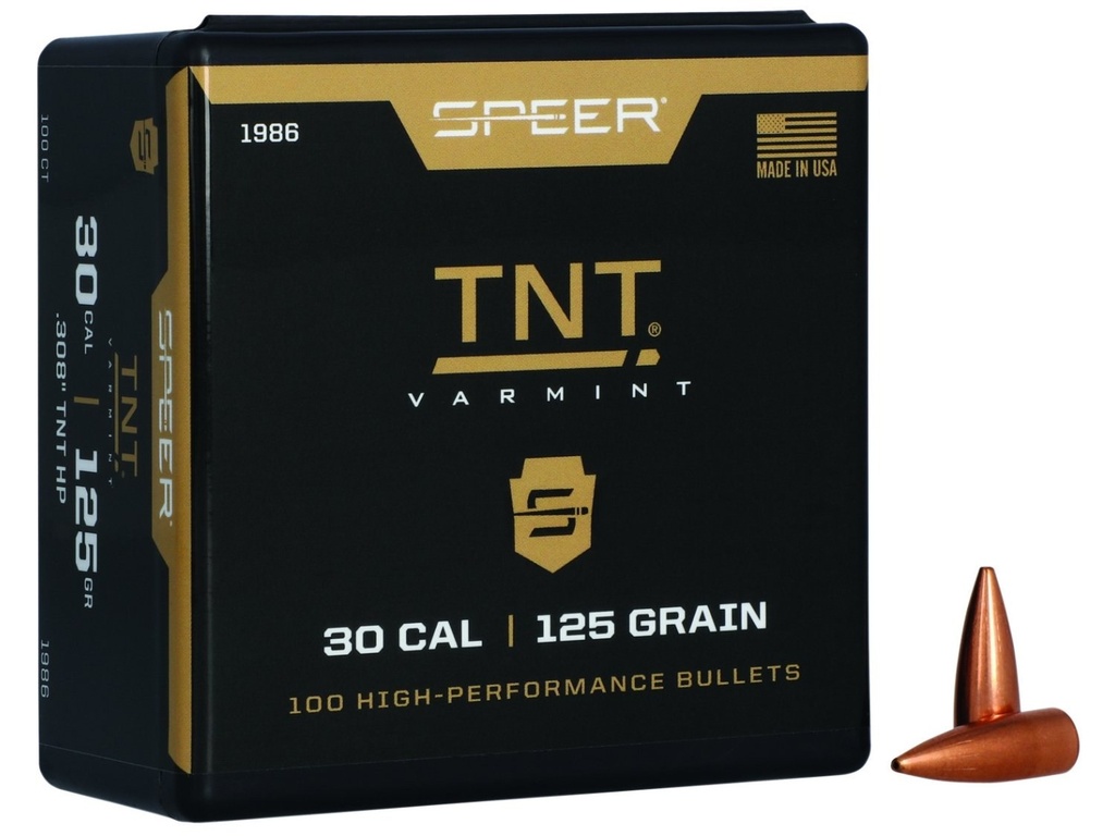 SPEER TNT 30CAL 125GR