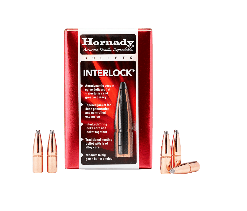 Hornady 30 cal 150gr Interlock