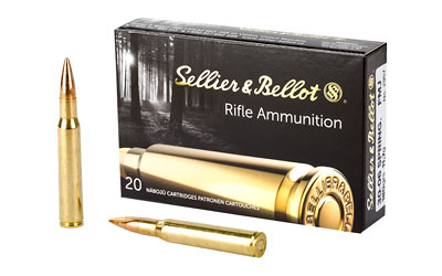 [SB3006A] Sellier & Bellot, Rifle, 30-06, 180 Grain, Full Metal Jacket, 20 Round Box