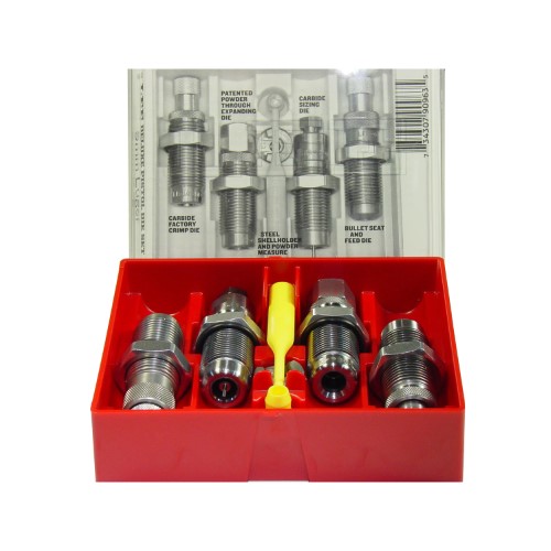 [90966] Lee Deluxe Pistol Carbide 4-Die Set W/Shellholder for 44 Special, 40422